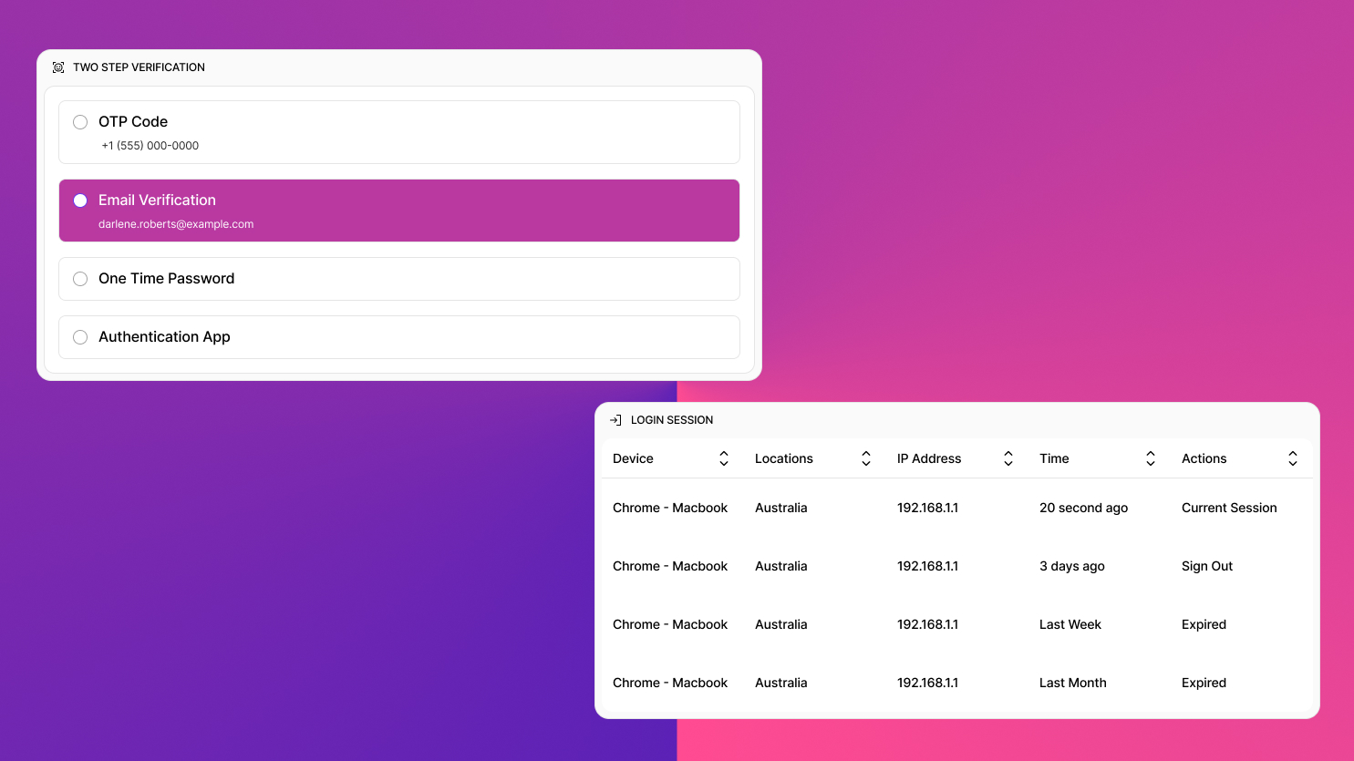 Security & Data Protection
